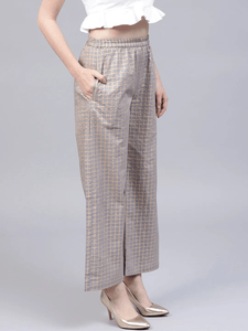 Lemon Tart Unstitched Gold Paste Printed Shalwar SHULT5-GR