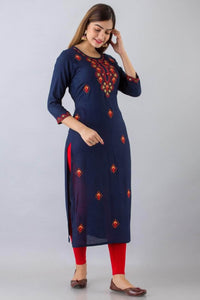 Lemon Tart Unstitched Khaddar Embroidered KHLUS418 Kurti