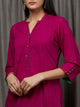 Lemon Tart Women's LTS32 Straight Kurta and Pants Set - Magenta