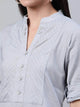 Lemon Tart Women's LTS519 Stitch Detail Stitched Kurti and Pants Set - Grey