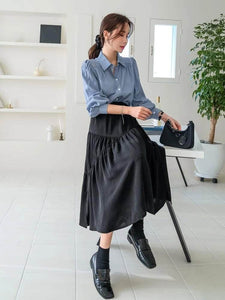Lemon Tart Womens Asymmetric Skirt LTSKIR3