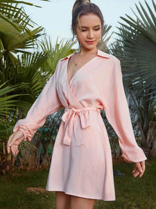 LT Fuse Batwing Sleeve Detail LTFUDR66 Stitched Dress