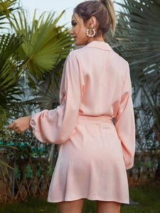 LT Fuse Batwing Sleeve Detail LTFUDR66 Stitched Dress