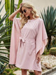 LT Fuse Batwing Sleeve Self Tie LTFUDR62 Stitched Dress
