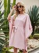 LT Fuse Batwing Sleeve Self Tie LTFUDR62 Stitched Dress