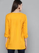 LT Fuse Button Detail LTFUB112 Stitched Top - Yellow