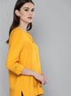 LT Fuse Button Detail LTFUB112 Stitched Top - Yellow