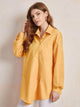 LT Fuse Button Detail LTFUB235 Stitched Top - Yellow