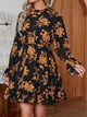 LT Fuse Floral Print Detail LTFUDR192 Stitched Dress