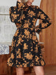 LT Fuse Floral Print Detail LTFUDR192 Stitched Dress