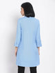 LT Fuse Kurti Style Long Shirt LTFUB118 Stitched Top - Blue