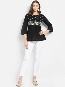 LT Fuse LTFUB18 Stitched Embroidered Top
