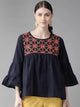 LT Fuse LTFUB22 Stitched Embroidered Top