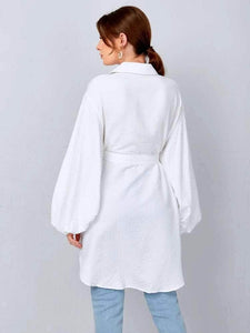 LT Fuse Oversized Sleeve Detail LTFUB129 Stitched Top
