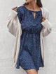 LT Fuse Polka Dot Print Detail LTFUDR165 Stitched Dress