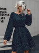 LT Fuse Polka Dot Print Detail LTFUDR254 Stitched Dress