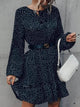 LT Fuse Polka Dot Print Detail LTFUDR254 Stitched Dress