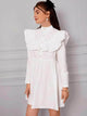 LT Fuse Ruffle Detail LTFUDR194 Stitched Dress