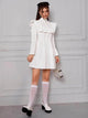 LT Fuse Ruffle Detail LTFUDR194 Stitched Dress