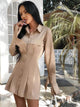 LT Fuse Shirt Detail LTFUDR63 Stitched Dress