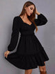 LT Fuse Tiered Detail LTFUDR236 Stitched Dress