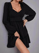 LT Fuse Tiered Detail LTFUDR236 Stitched Dress