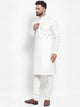 Men's Stitched 2 Piece Kameez and Shalwar Set MSKS15 - White