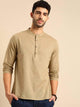 Mens Button Detail Kurta MSKO64