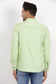 Mens Button Detail Kurta MSKO78 - Light Green