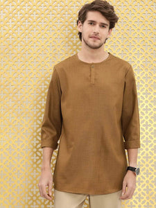 Mens Button Detail Kurta MSKO94