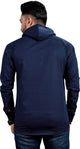 Mens Stitched Hooded Detail Kurta MSKO104 - Navy Blue